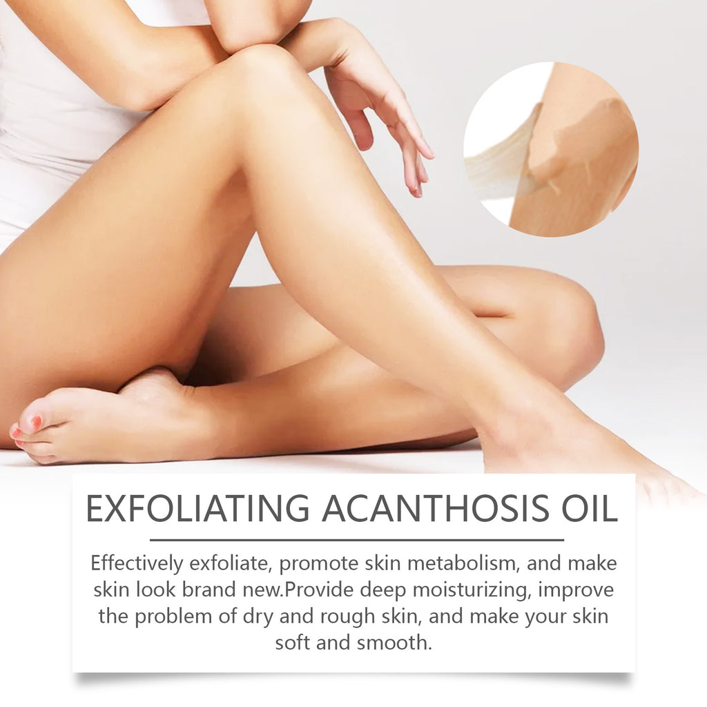 OUHOE Exfoliating Acanth Oil, Gentle Exfoliating Oil For Dull Armpit Elbow Joints