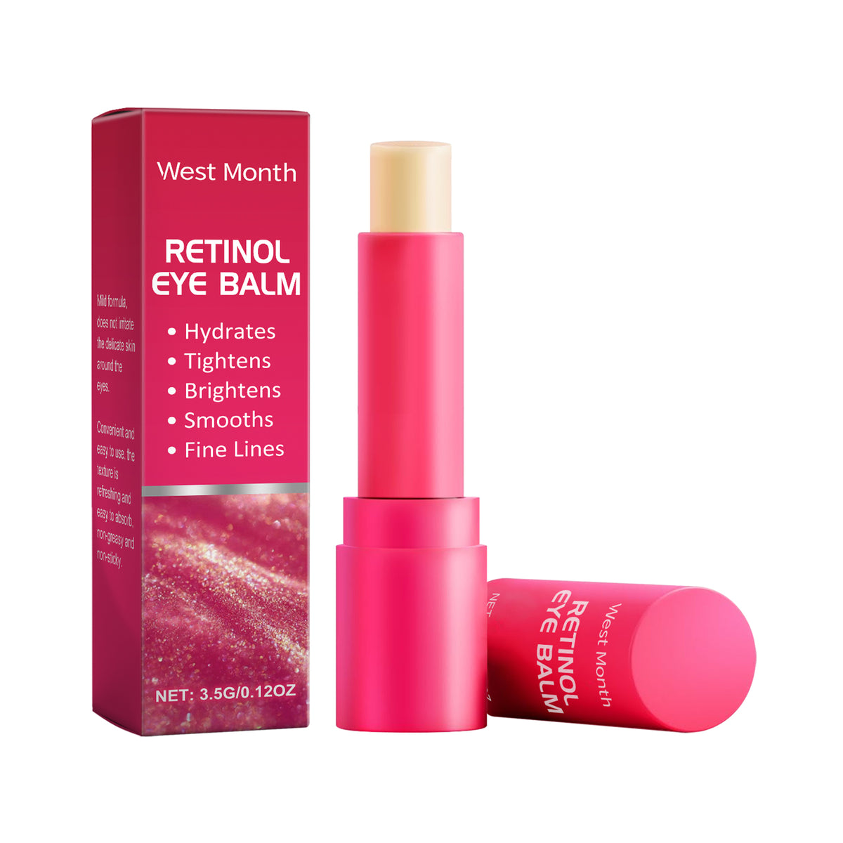 West&Month Moisturizing Eye Cream Stick, Moisturizing And Firming Eye Cream