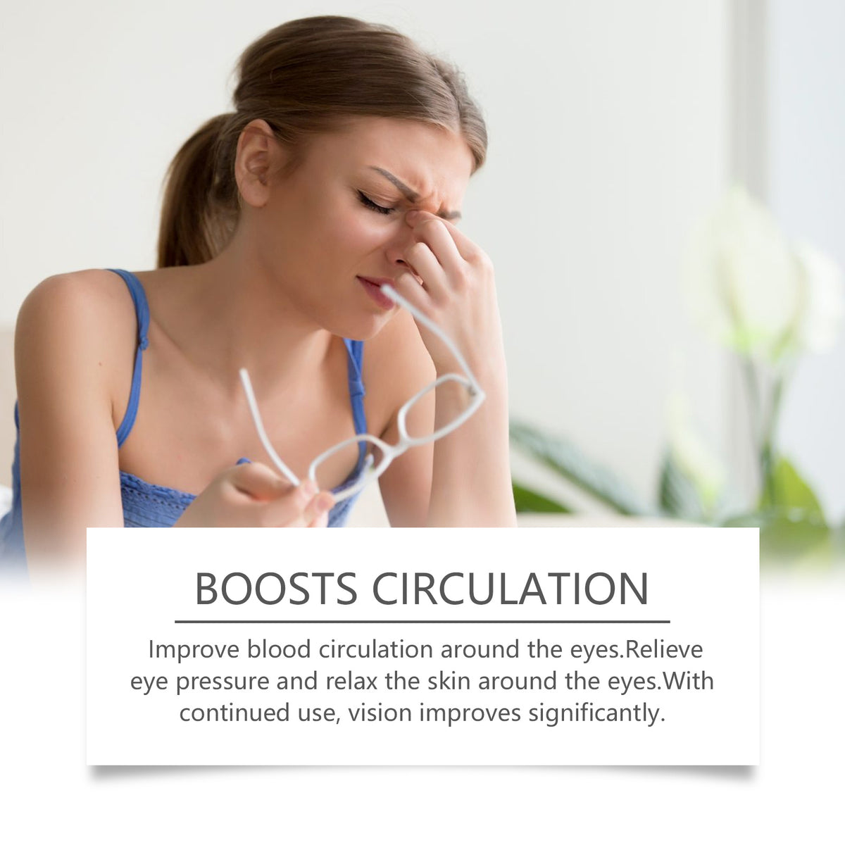 Ximonth Eye Care Roller Relieves Eye Discomfort And Gently Massages Around The Eye