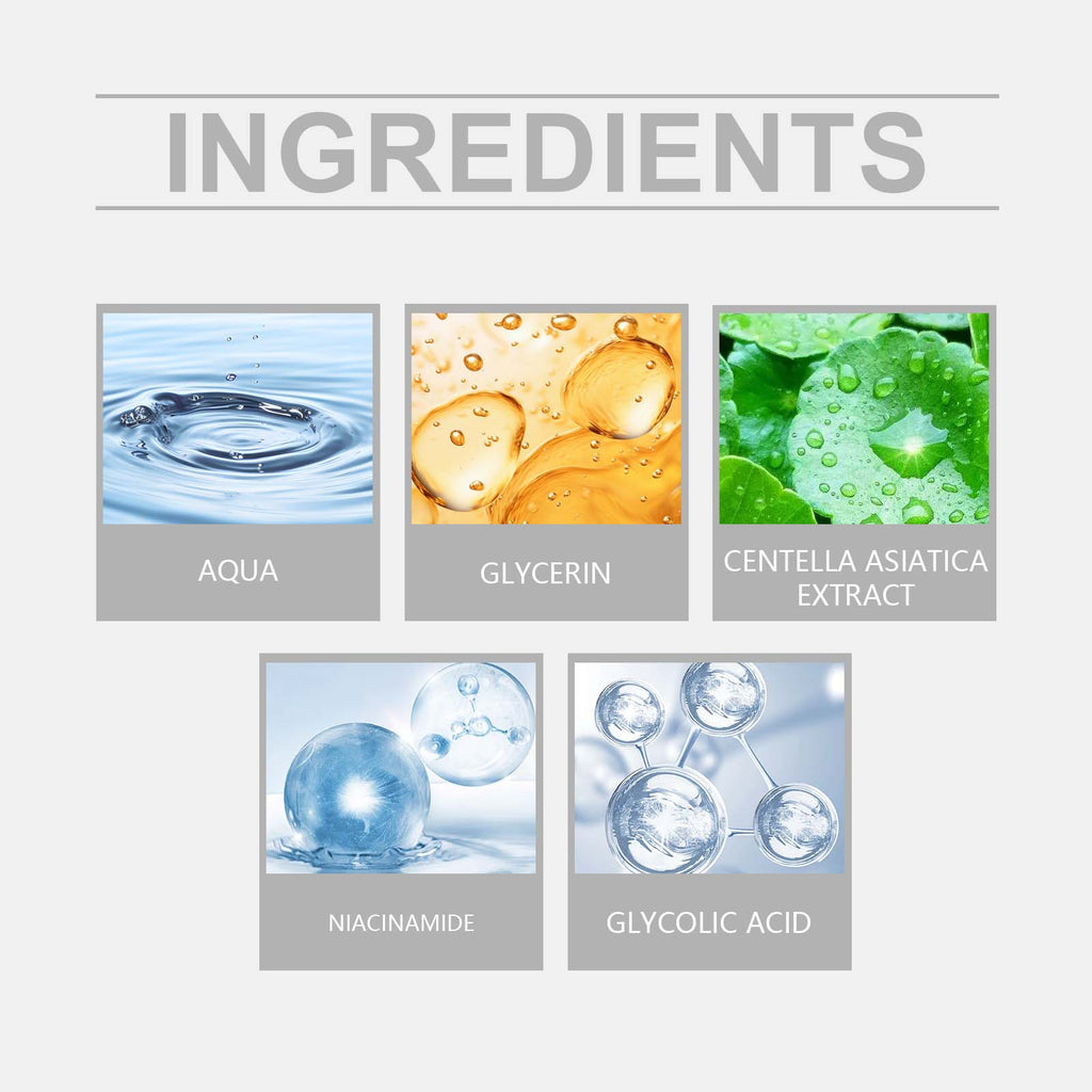 Hoygi Glycolic Acid Exfoliating Shims, Gently Cleanse Facial Skin Comfortable, Refreshing And Glossy Skin Shims