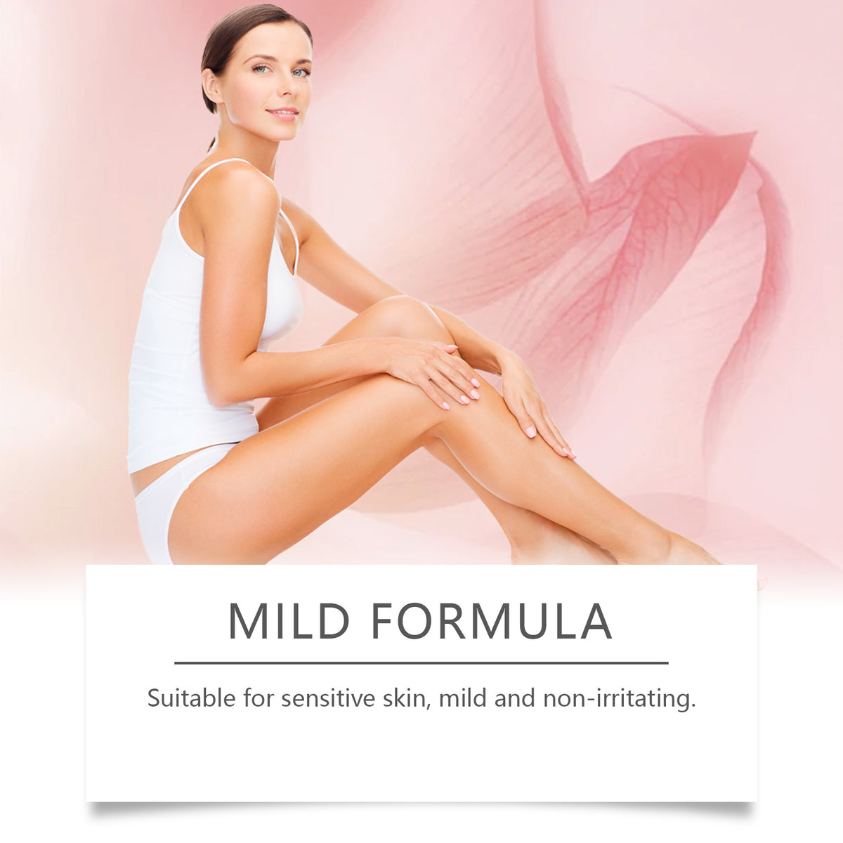 OceAura Hair Removal Cream, Easy To Remove Body Hair Refreshing Clean Skin To Keep Skin Smooth Gentle Hair Removal Cream