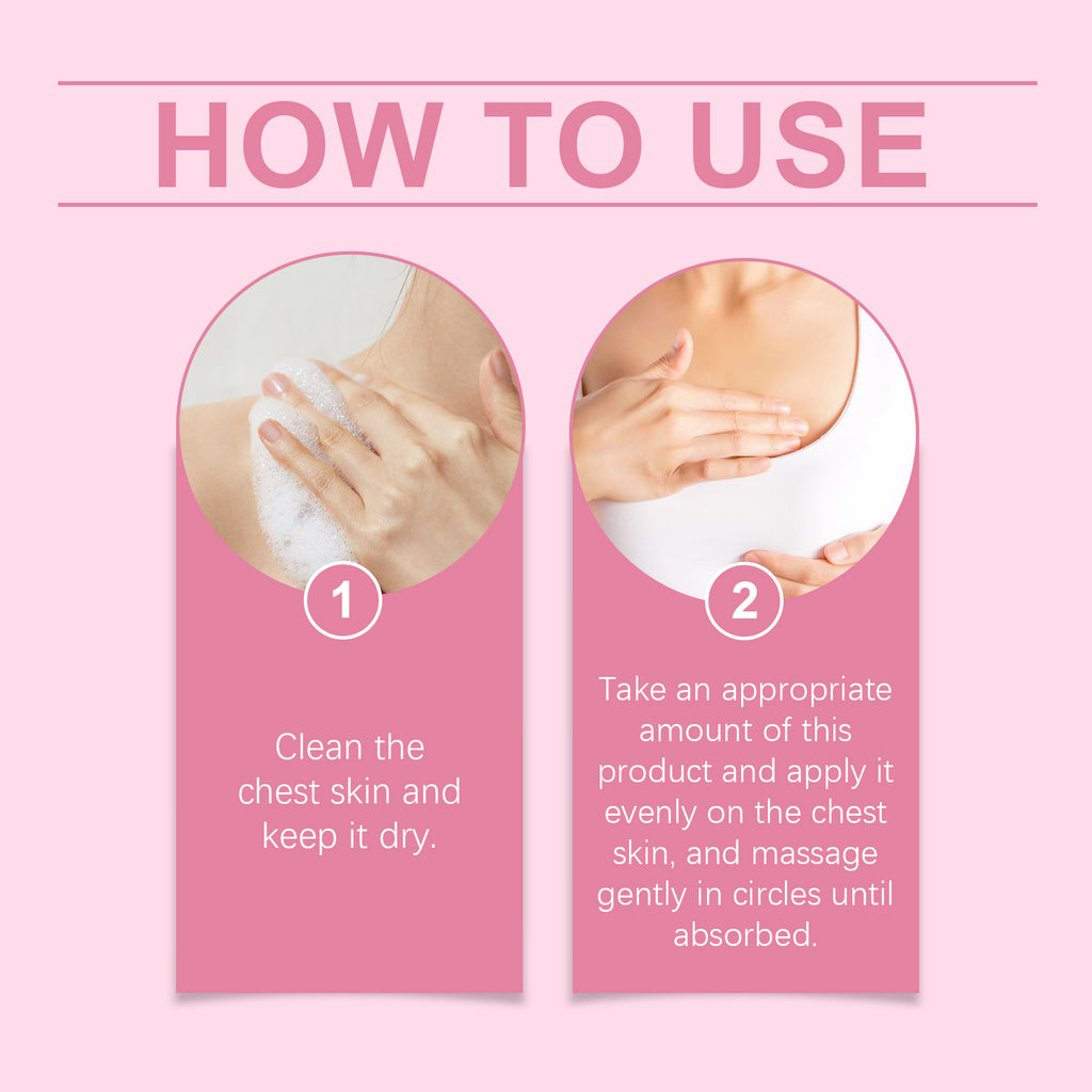 OceAura Breast Care Cream Plump And Nourish Breast Skin Lift Line Elastic Massage Treatment Cream