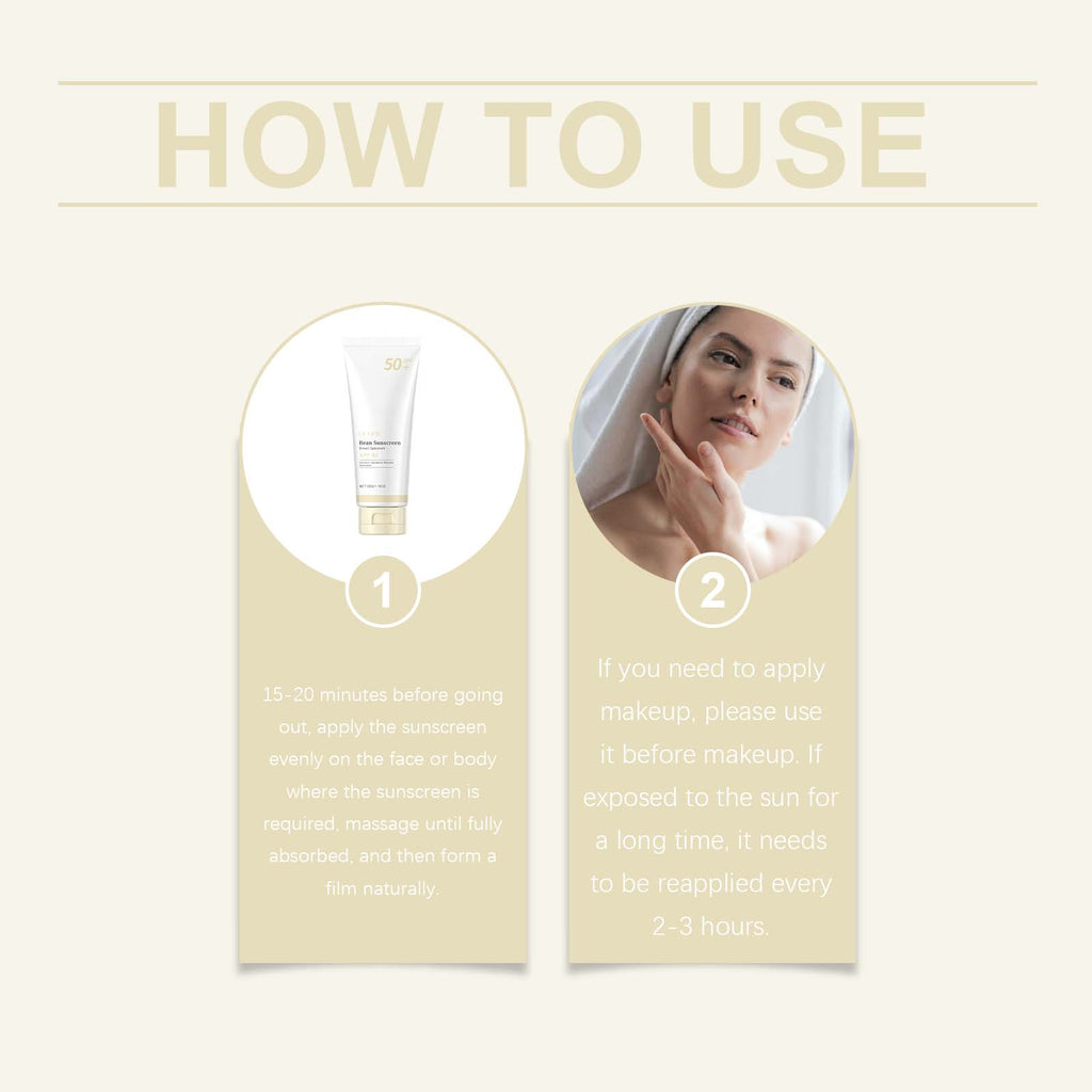 OUHOE Gentle Moisturizing Protective Cream, For Outdoor Protection Moisturizes Fresh And Lightweight Texture For Daily Commuting Isolation Protection