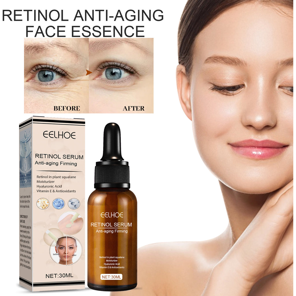 EELHOE Retinol Face Essence Gently Moisturizes, Replenishes Moisture, Closes Pores And Equalizes Face Essence