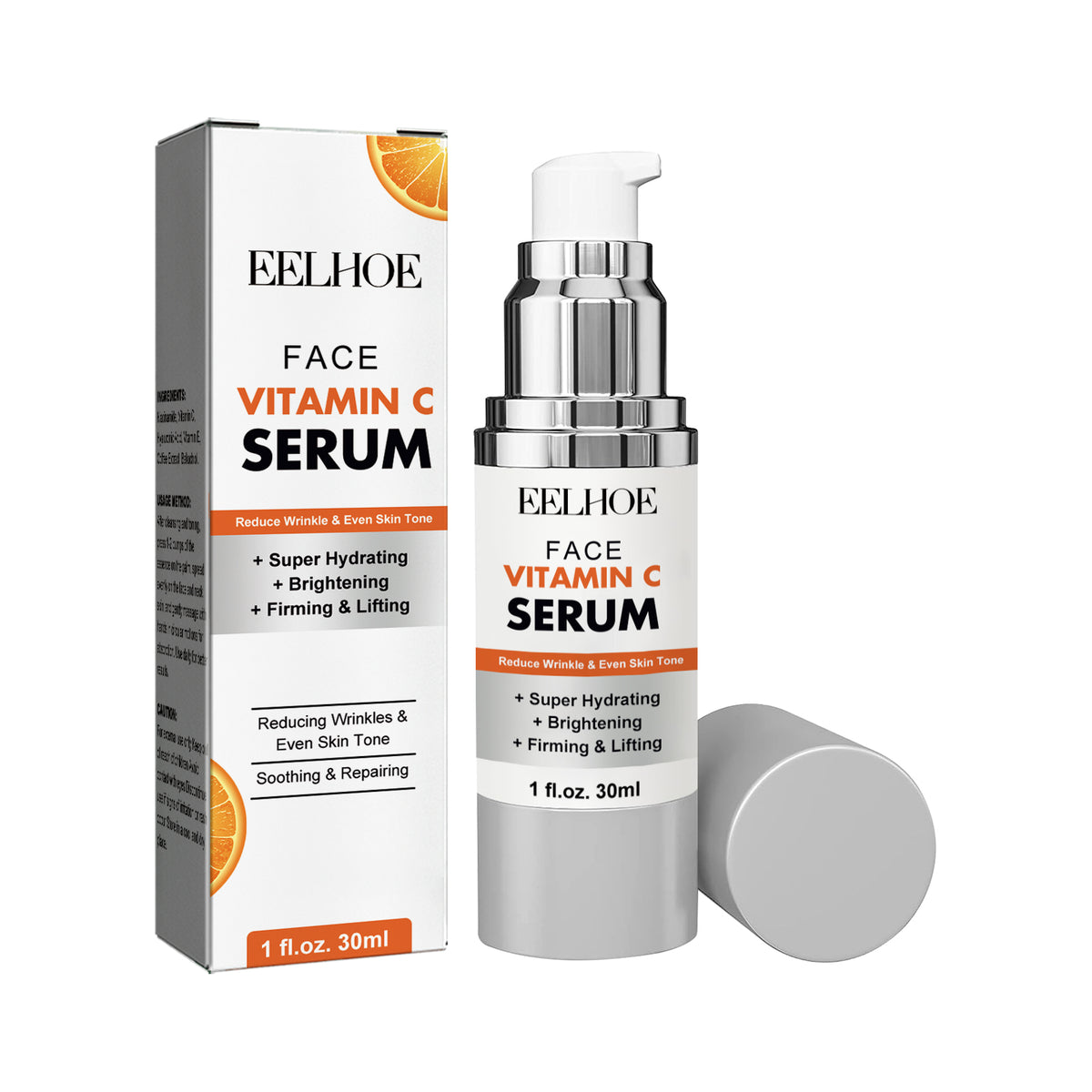 Vitamin C Serum, Firming Hydrating Whitening And Anti-Wrinkle Serum