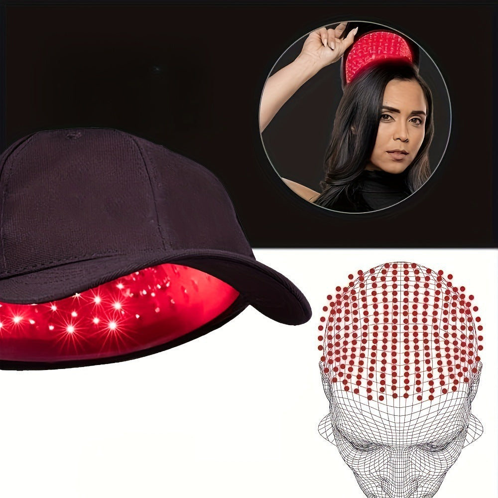 Red light therapy hair care cap hair care device portable portable hair follicle care hair dense hair care helmet hair care