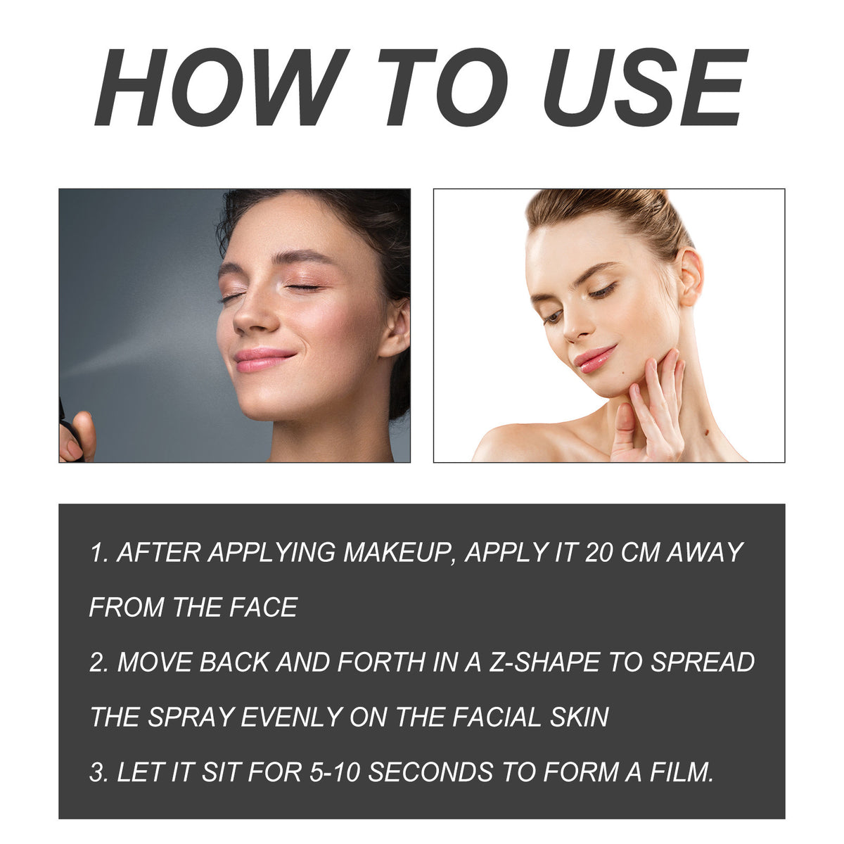 Ultra Setting Vaporizer, Light Water Embellish Waterproof And Sweat Is Not Easy To Take Off Makeup Dizzy Makeup Oil Control Fresh Makeup Spray