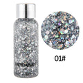 HANDAIYAN Mermaid Scales Face Body Sequined Body Lotion Sequins Eyeshadow Bright Polarized Stage Makeup
