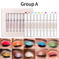 Matte Green Eye Shadow Stick Case Beauty Eye Shadow Gel Pen