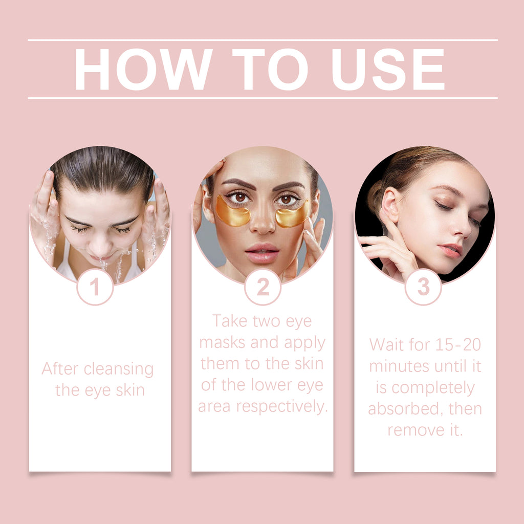Hoygi Firming Eye Mask, Hydrating And Moisturizing Around The Eye Skin To Fade Fine Lines Elastic Moist Soft Eye Care Patch
