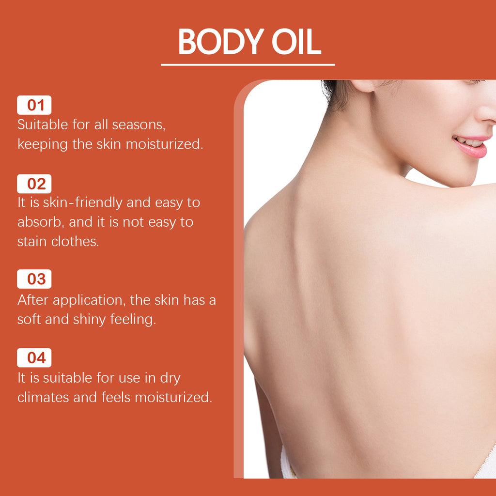 Jaysuing Body Firming Massage Oil, Moisturizes, Lusters And Softens The Skin. Daily Body Massage Care Oil