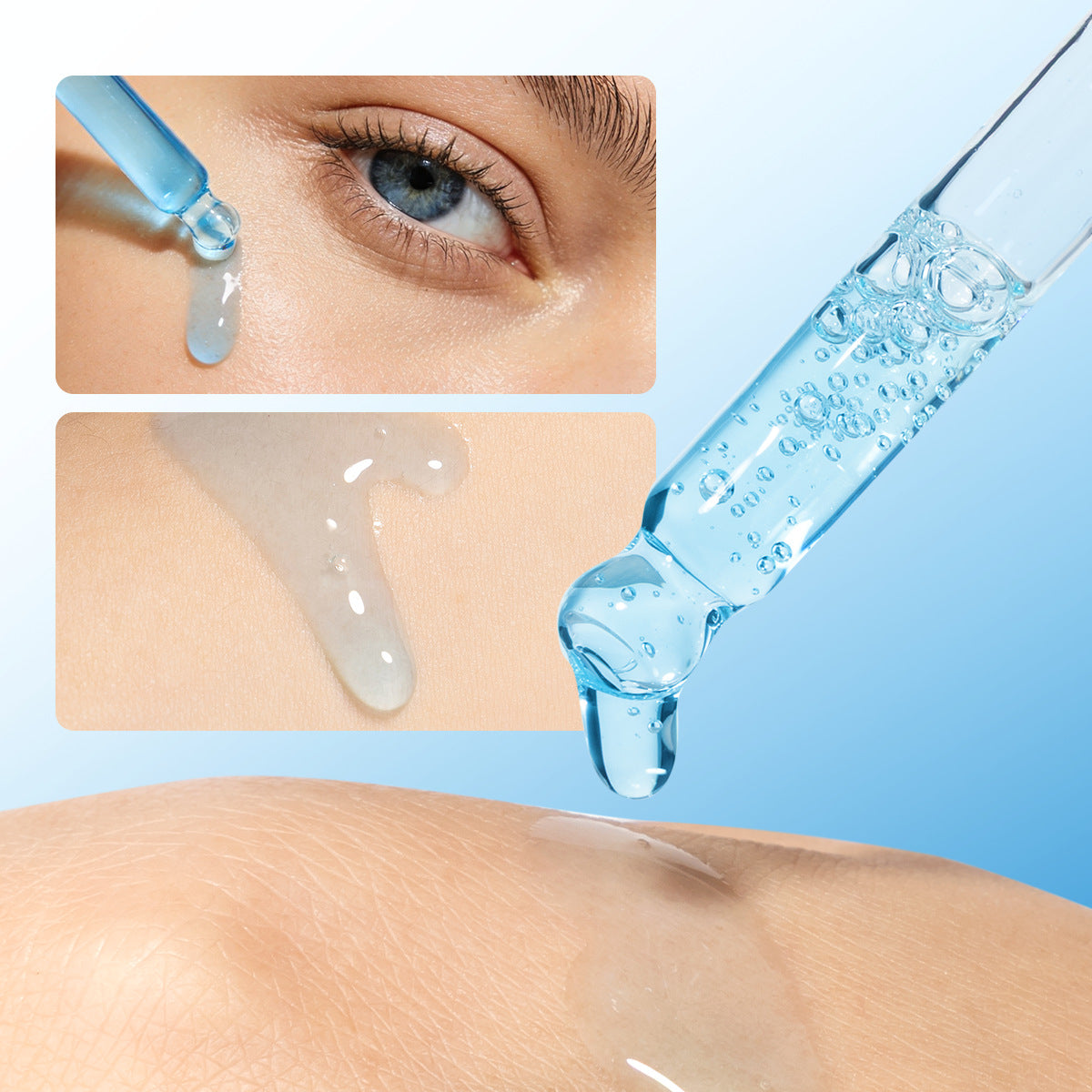 MELAO Blue Copper Peptide Multi-Peptide Serum GHK-Cu SNAP-8 Facial Essence