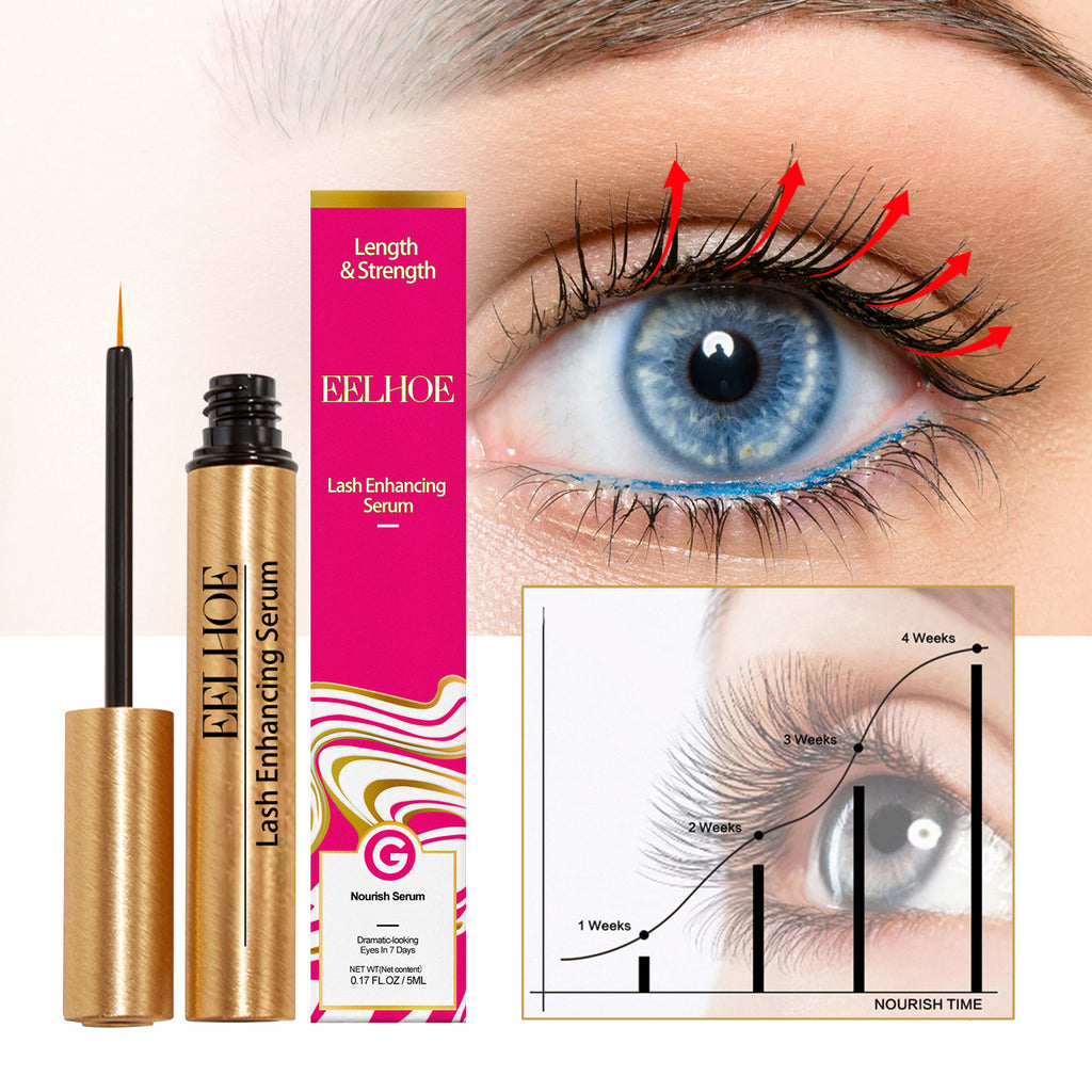 Eyelash Liquid Natural Long And Curly Eyelashes Black Thick Moisturizing Mild And Beautiful Eyelash Liquid