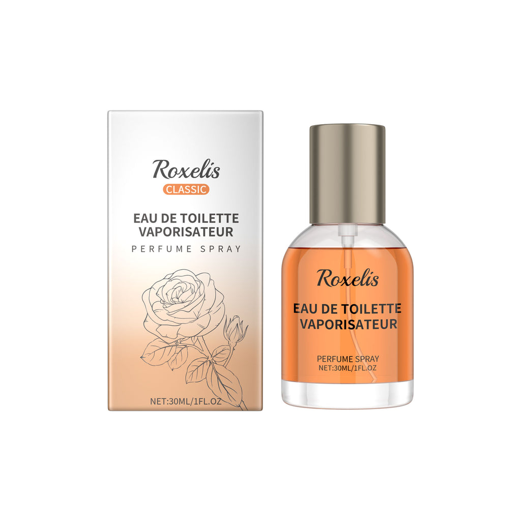 Roxelis Amber Cologne Classic Perfume, Lasting Fresh Fragrance Charm Amber Fresh Natural Fragrance Light Elegant Cologne