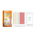 Waxed Hair Removal Paper, Armpit Leg Full Body Hair Removal Treatment Gentle Does Not Stimulate Smooth Skin