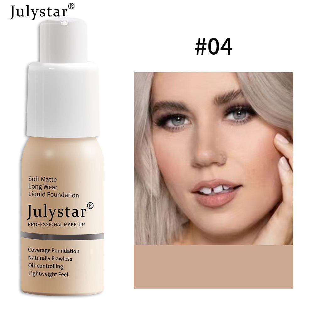 Liquid Foundation Concealer Long-Lasting Moisturizing Oil Control BB Cream Foundation Makeup