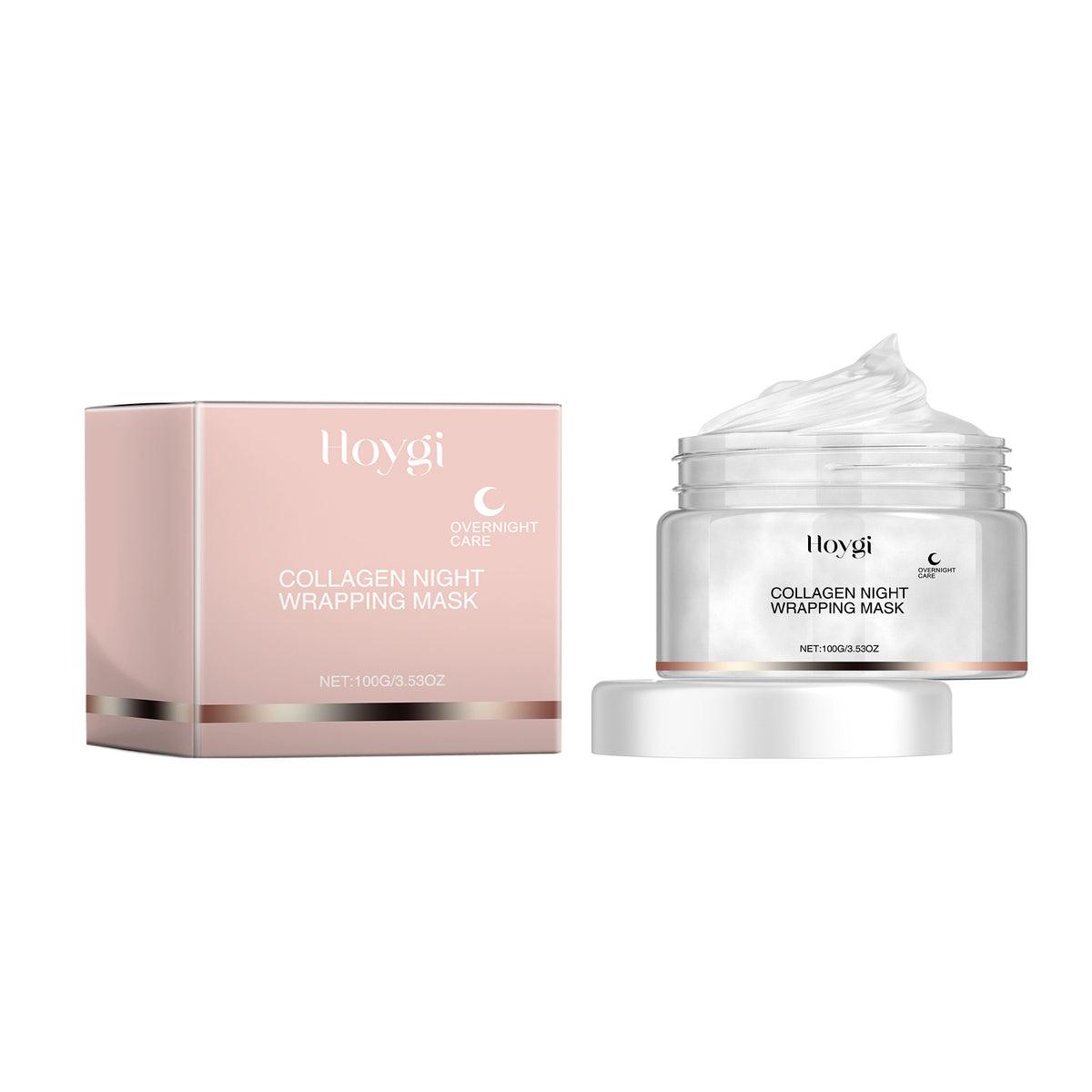 Hoygi Collagen Peel Mask Gentle Moisturizing, Hydrating, Brightening And Moisturizing Skin Peel Mask
