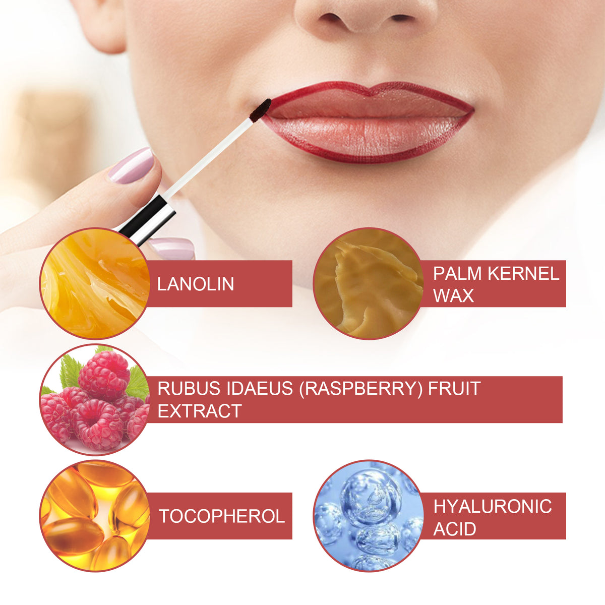Tattoo Liner, Outline Lip Shape And Develop Lip Color Lasting Waterproof And Not Easy To Fade Peeling Lip Liner