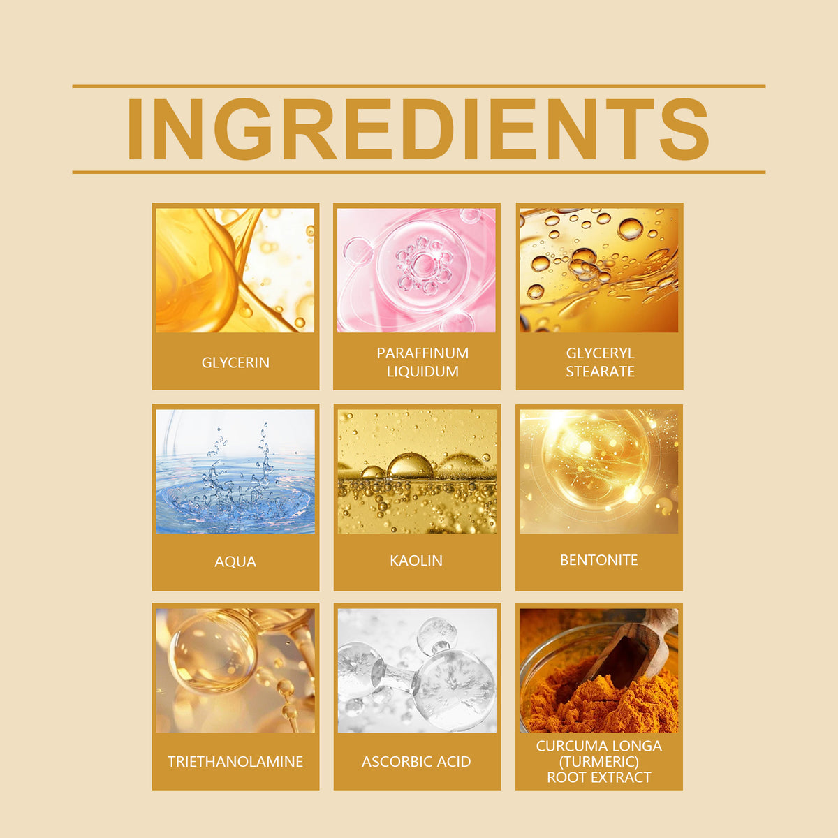 Hoygi Turmeric Cleansing Mud Film, Hydrating, Firming, Cleansing And Purifying Pores Facial Skin Smear Mud Film