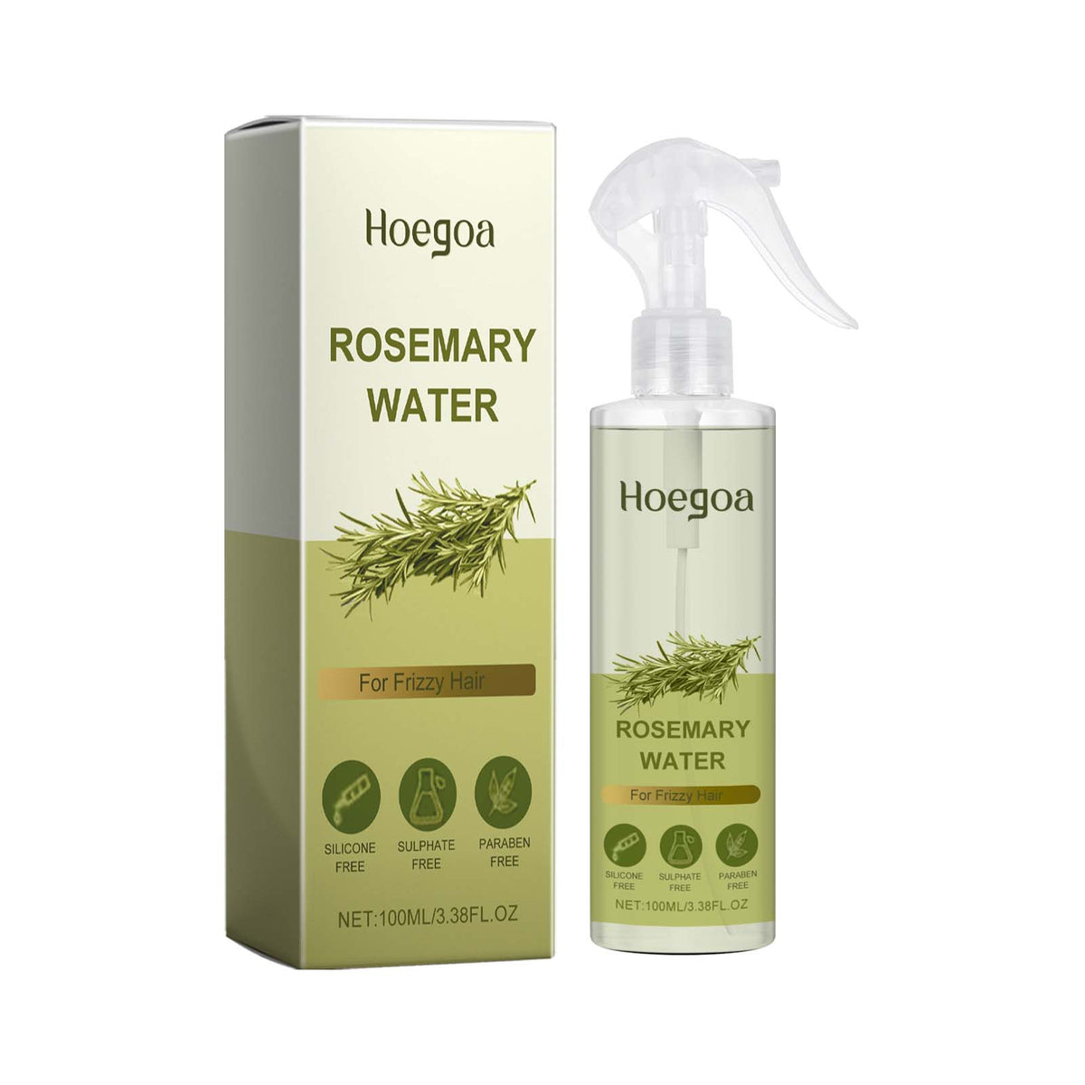 Rosemary Hair Care Spray Nourishes, Nurses, Softens And Leaves Fragrance, Strengthens And Restores Glossy Hair
