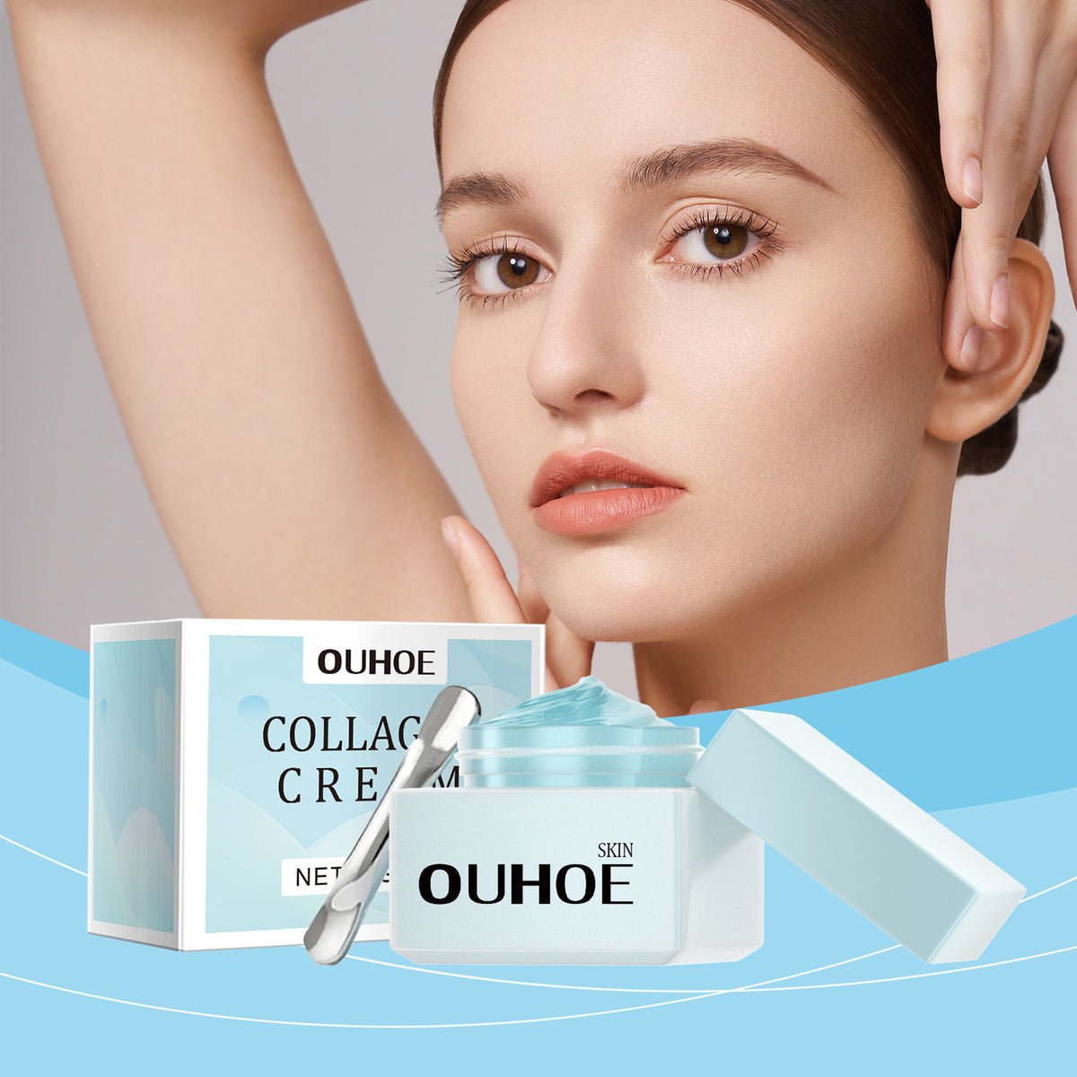 Collagen Cream Gentle Moisturizing And Hydrating Moisturizing Firming Skin Delicate Tender Tender Cream
