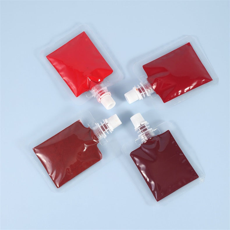 Lip Color Paste 30g Lip Gloss DIY Raw Material Base Moisturizing Non-Stick Cup Lip Gloss Dual-Use