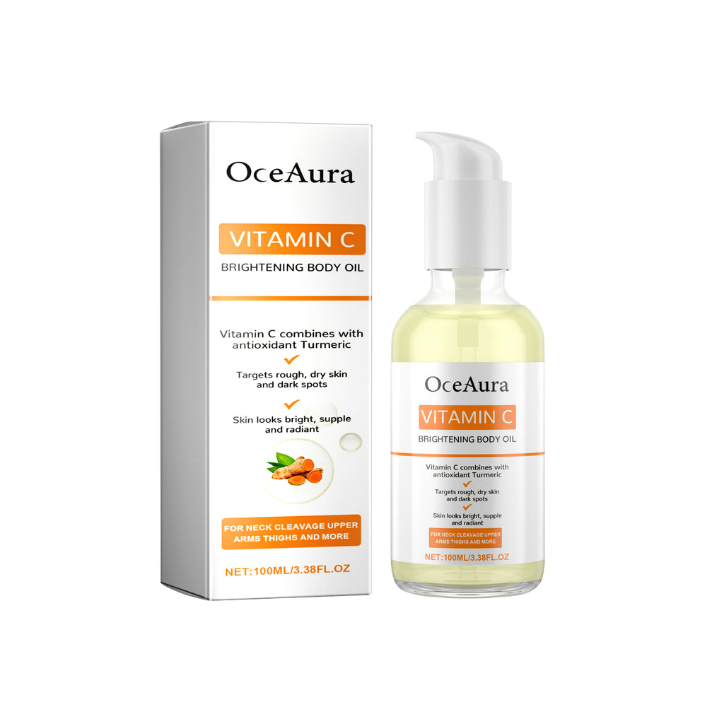 Vitamin C Brightening Body Oil, Hydrating Repair Chicken Skin Brightening Body Care Oil