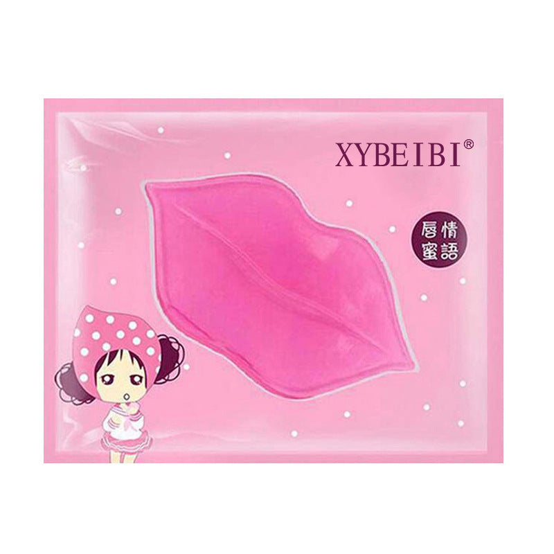 Lip mask is applied to remove dead skin fade lip wrinkles darken the lips moisturize and moisturize the lips
