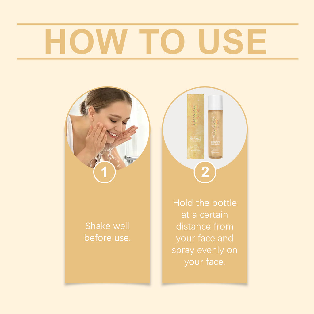 Hoygi Moisturizing Protective Spray, Moisturizing Refreshing Lightweight Texture Non-Greasy Moisturizing Protective Spray