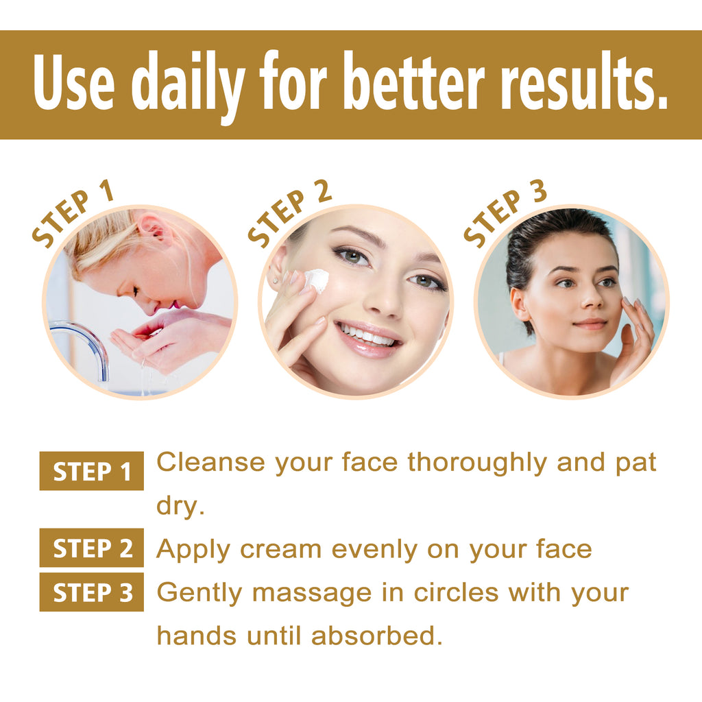 Intense Lightening Cream, Ultra Hydrating Firming Radiance Skin Moisturizing Cream