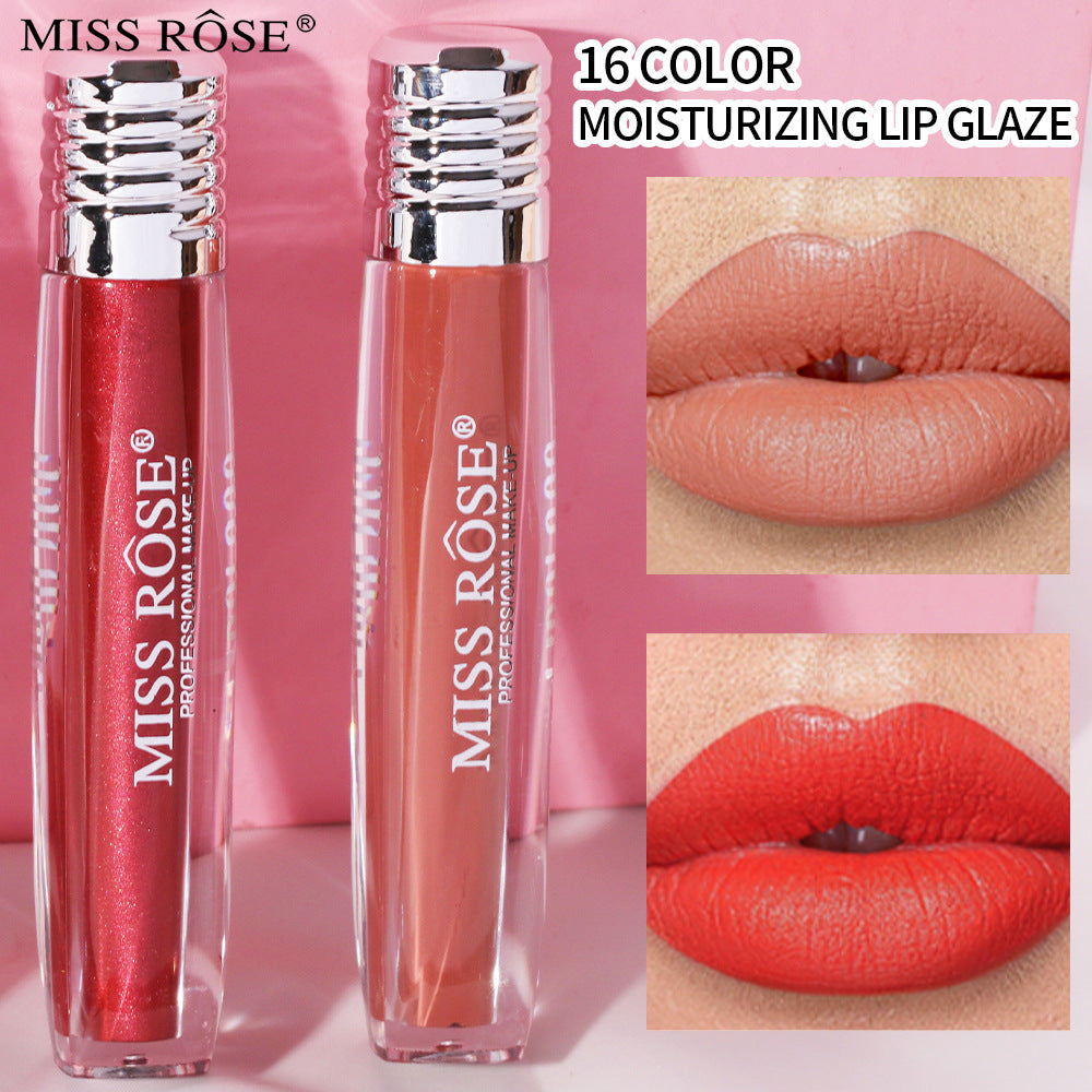 Candy Pearl Lip Gloss Liquid Matte Lip Gloss Without Color Loss And Non-Sticky Cup Velvet Lip Glaze