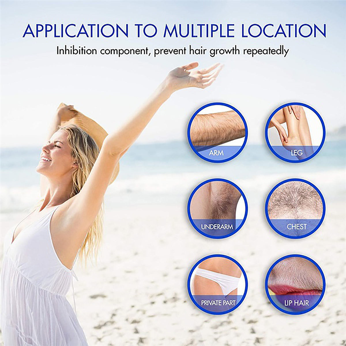 Underarm Refreshing Hair Removal Spray Underarm Gentle Hair Removal Spray Does Not Stimulate Fine Smooth Hair Removal