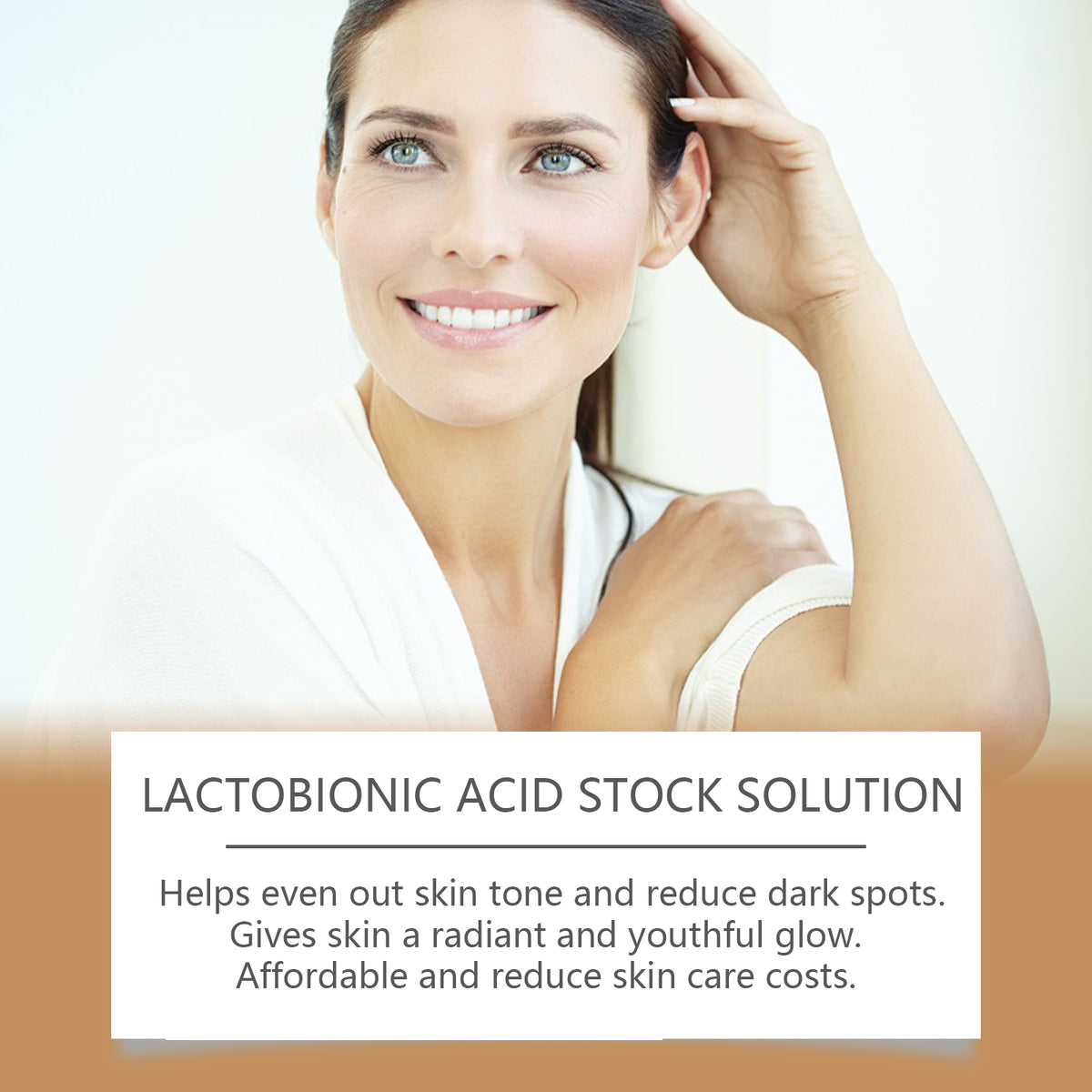 OUHOE Facial Essence, Lactose Acid Moisturizing, Moisturizing, Firming And Rejuvenating Skin Care Essence