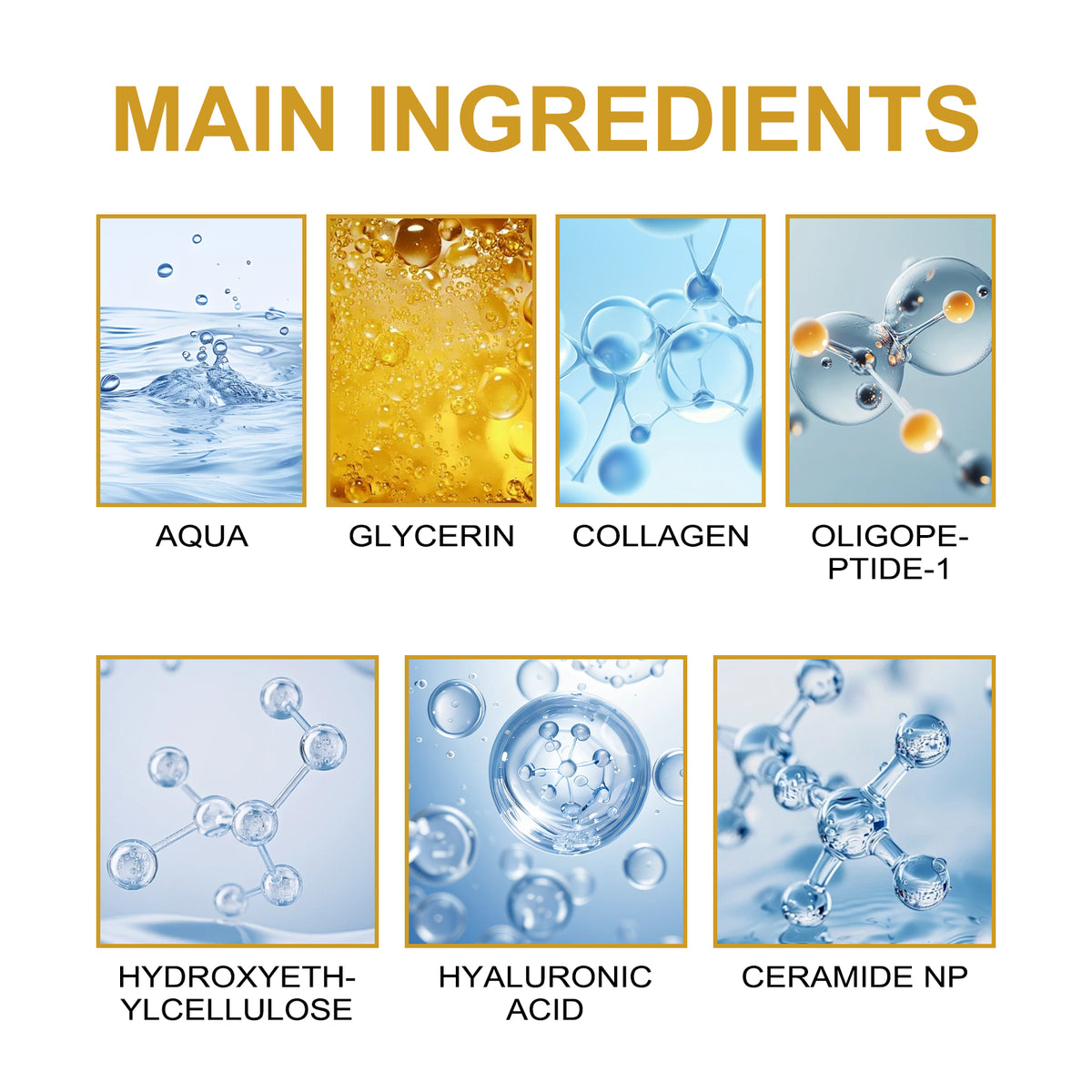 EELHOE Collagen Essence Improves Facial Skin, Reduces Fine Lines, Hydrates And Firming Skin Essence