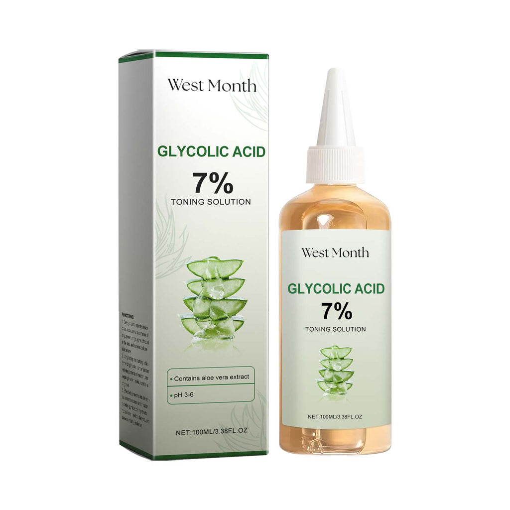 West&Month Glycolic Acid Toner Gently Moisturizes And Hydrates The Skin