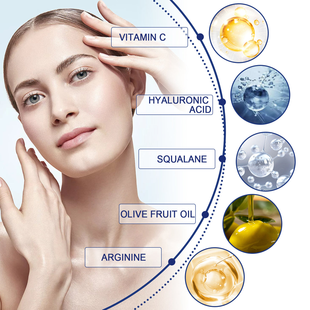 Jaysuing Active Eye Cream, Anti-Wrinkle Eye Cream Reduces Fine Lines, Bags And Dark Circles, Hydrates And Tightens The Skin Around The Eyes