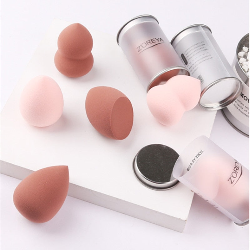 Foundation Powder Makeup Sponge Microfiber Egg Cosmetic Puff
