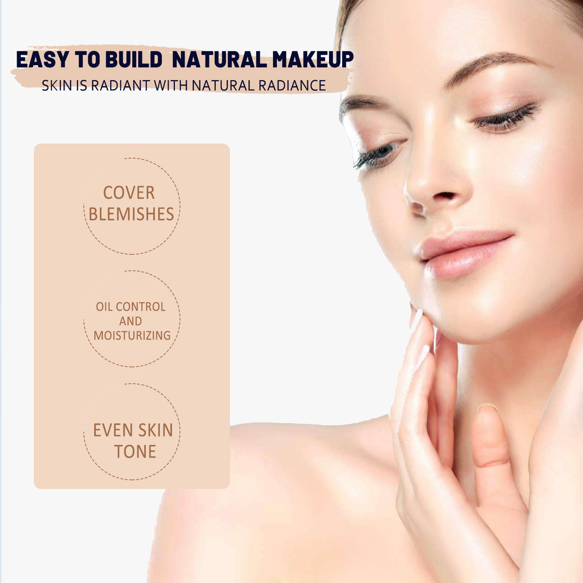 EELHOE Pre-Primer Primer Moisturize Skin Concealer Lighten Skin Tone Soft Primer Primer Primer