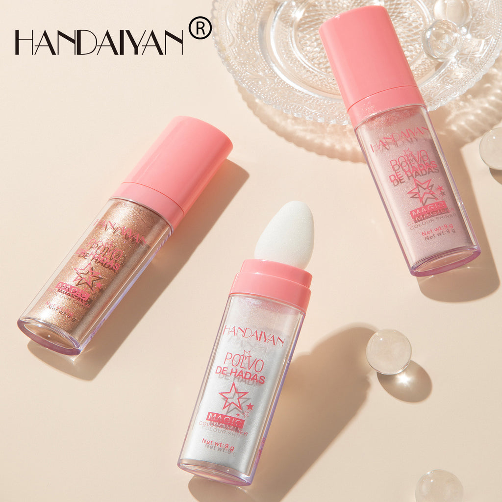 Highlighting Pat Powder Full Body Highlighting Natural Three-Dimensional Repair Blush Makeup