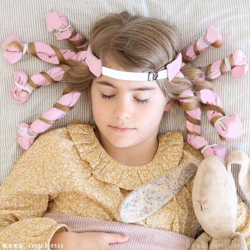 Squid Wave Curling Iron Hair Hoop Curling Sleep Curling Hair Band No Heat Sponge Curling Iron Octopus Hair Curler