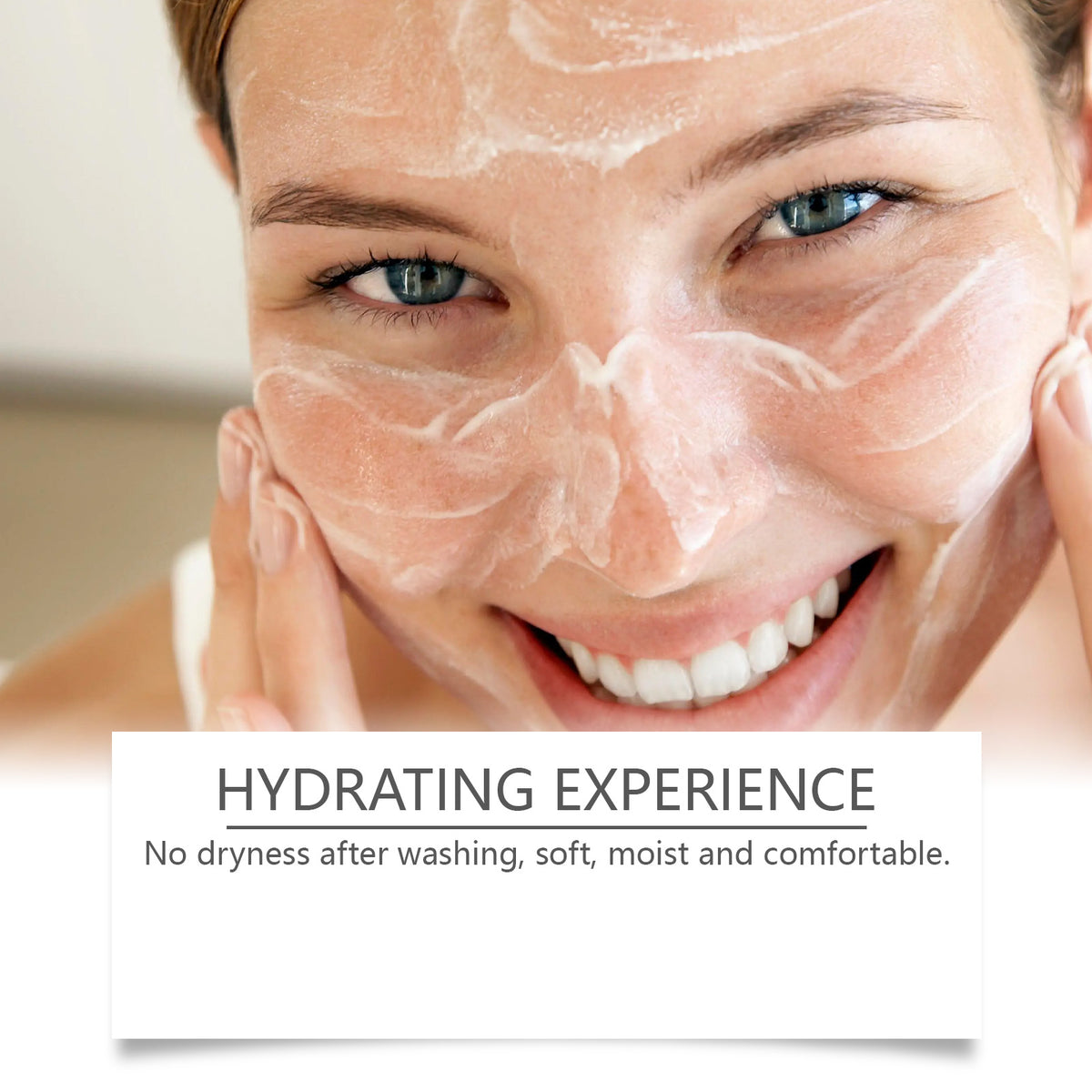 Jaysuing Centella Asiatica Facial Cleanser Moisturizes And Hydrates, Cleanses Pores, Refreshes And Controls Oil.
