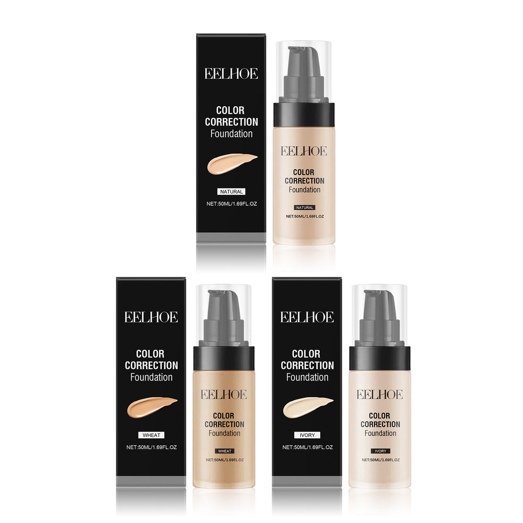 EELHOE Foundation Concealer Mild, Natural, Light, Light And Radiant Skin Tone Hydrating, Long-Lasting And Non-Removable Foundation