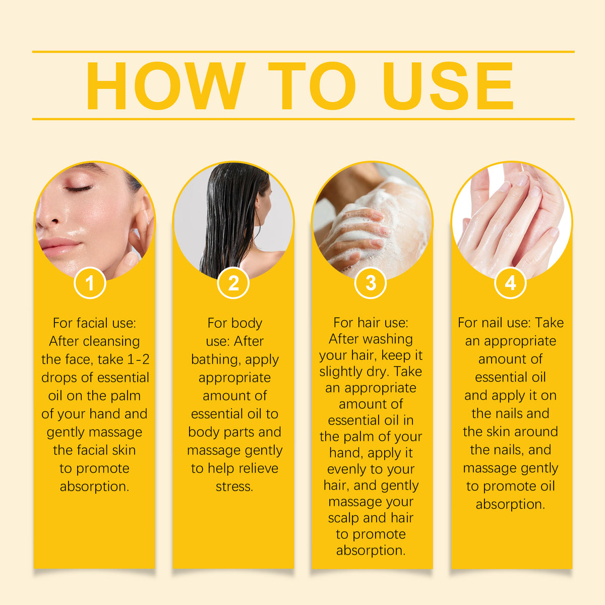 Vitamin E Body Oil, Deeply Nourishes Hair, Nails, Skin, Body Care And Massage