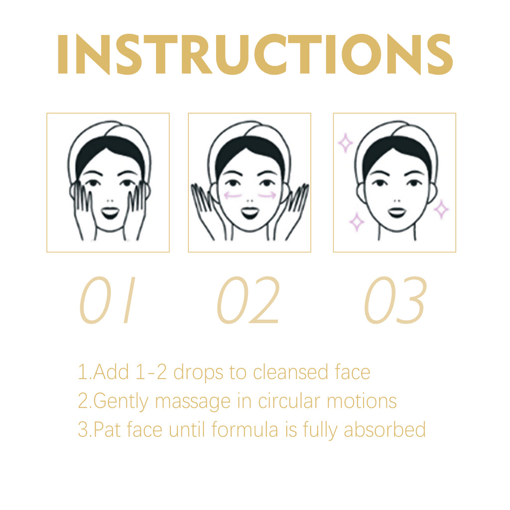 Golden Age Essence Lightening Fine Lines, Firming Skin, Hydrating And Moisturizing Face Essence