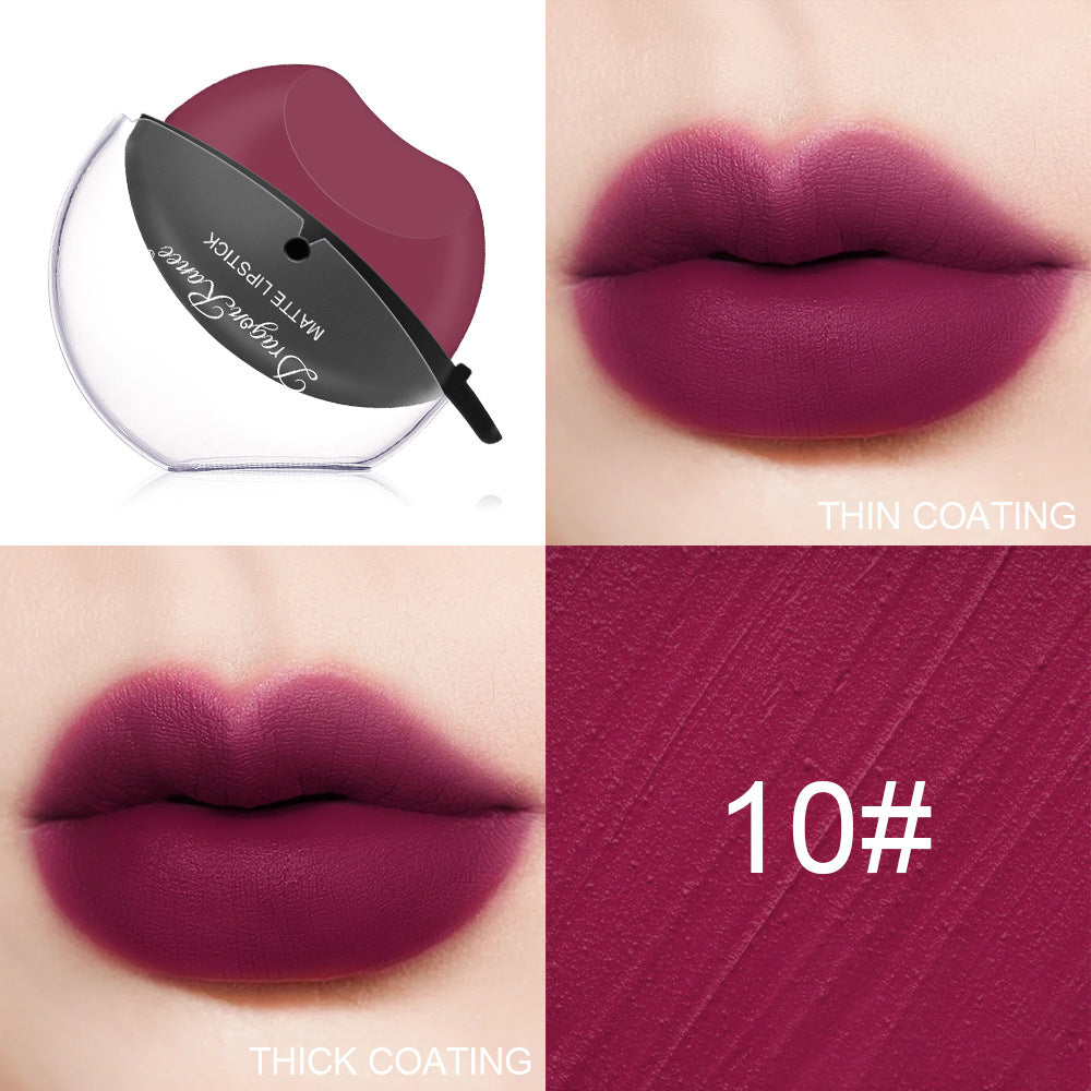 Sip Into Makeup Lazy Lip Lipstick Lipstick Is Not Easy To Fade Matte Makeup Effect Matte Lipstick