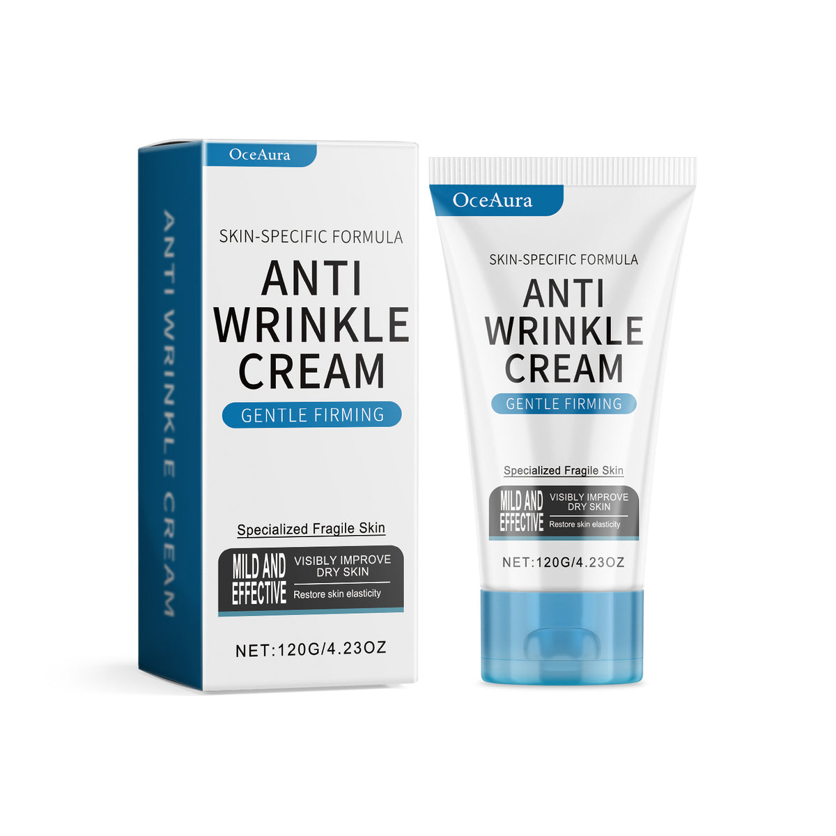 OceAura Gentle Firming Anti-Wrinkle Cream Moisturizes Skin, Moisturizes Skin, Lightens Fine Lines, Firming And Moisturizing Body Cream
