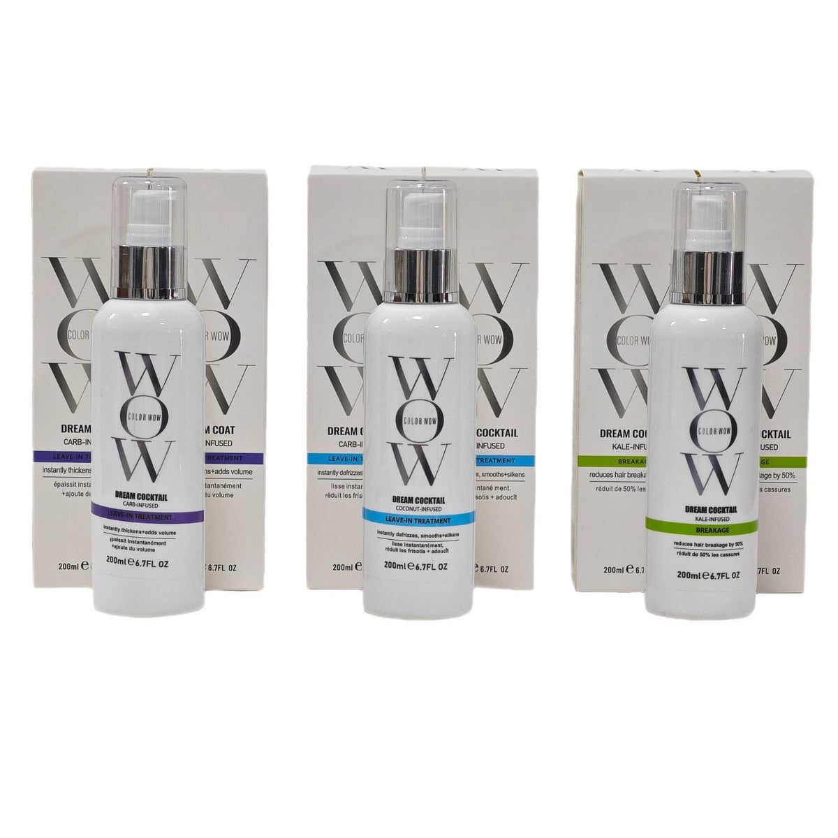 Color WOW Anti manic Hair Care Glossy, Straight and Soft lotion