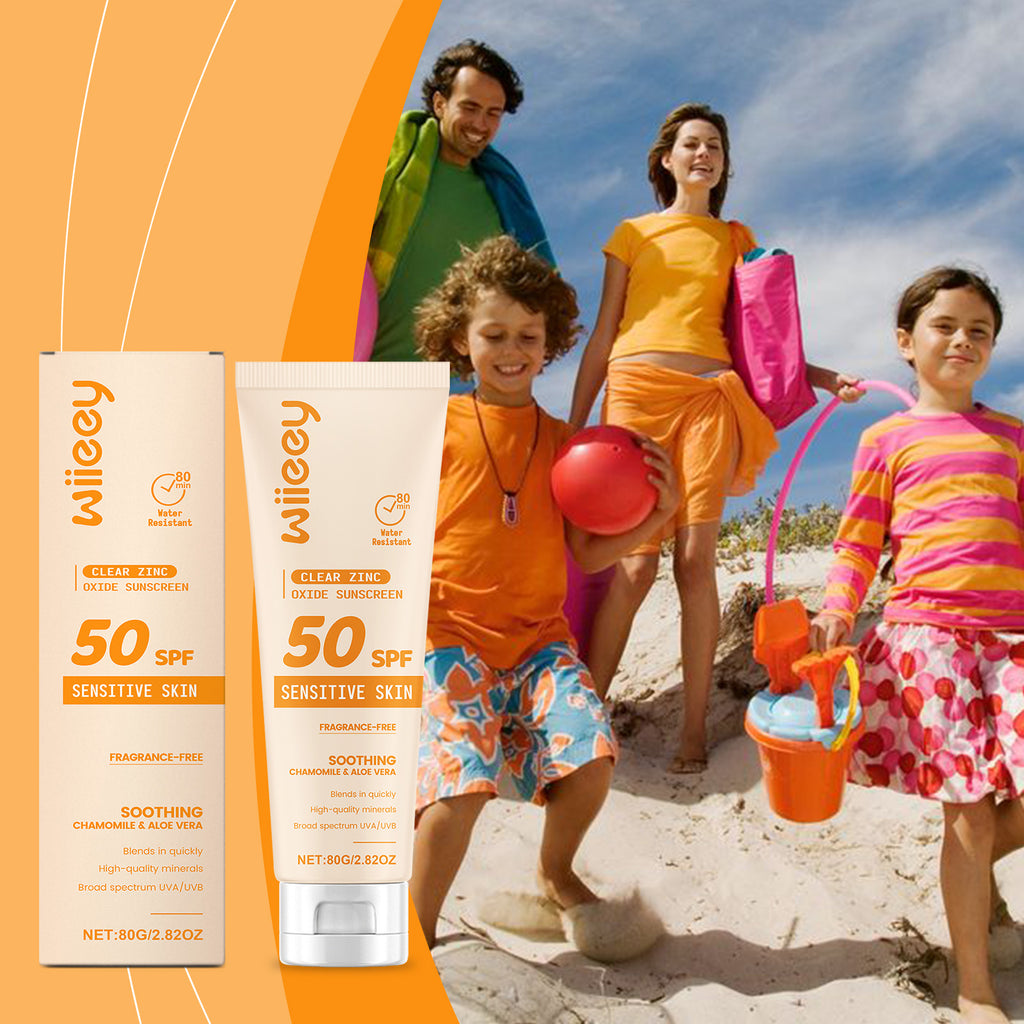 Wiieey Children's Protective Cream, Outdoor Activity Daily Protection Light Moisturizing Hydrating Skin Care Cream