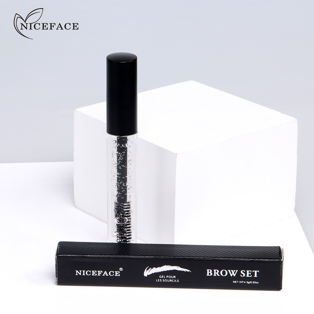 NICEFACE Eyebrow Styling Liquid Colorless Transparent Waterproof Sweat-Proof And Not Easy To Decolorize Eyebrow Black Repair Liquid