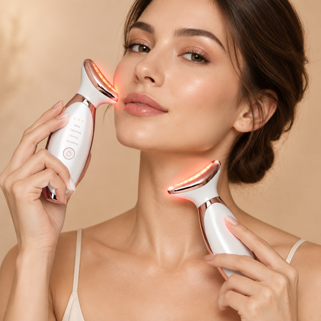 Electric Household Beauty Massager for Face and Neck Lifting and Tightening